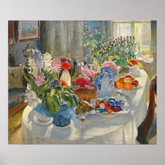イースターテーブル ポスター (正面)