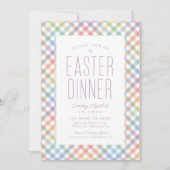 イースターディナーレインボーギンガム春 招待状 (正面)