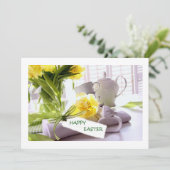 イースターディナー招待状 招待状 (スタンド正面)