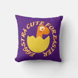 イースターディーノのギフトにおもしろいかわいいエグストラ クッション