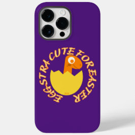 イースターディーノのギフトにおもしろいかわいいエグストラ Case-Mate iPhone 14 PRO MAXケース