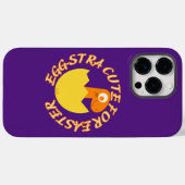 イースターディーノのギフトにおもしろいかわいいエグストラ Case-Mate iPhoneケース (裏面 (横))