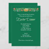 イースターディ伝統的ナーフローラ 招待状 (正面/裏面)