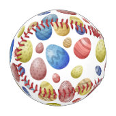 イースターデイエッグス  野球ボール (正面左)