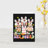 イースターデイオトリンゴロジーエントドクターナース耳数 カード (黄色い花)