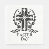 イースターデイクロス スタンダードランチョンナプキン (正面)