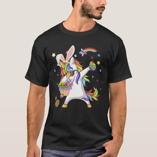 イースターデイダビングUnicorn Tee Kids Gift Tシャツ (正面)