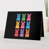 イースターデイバニーエッグプレイドヒョウ カード (正面)