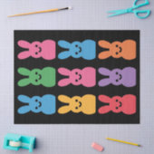 イースターデイバニーエッグプレイドヒョウ 薄葉紙 (クラフト)