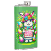 イースターデイバニーラビットエッグデザイン フラスク (右)