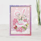 イースターデイホリデーカードの私の友人に シーズンカード (正面)