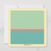 イースターデイ招待状 招待状 (裏面)