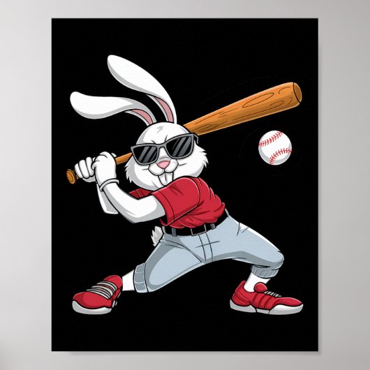 イースターデイ遊ラビットのBysebyll Boys Kids Bunny ポスター (正面)