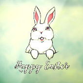 イースターデカールパーソナライズされたイースターウィンドウのクリング ウィンドウサイン (シート3)