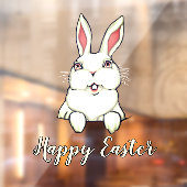 イースターデカールパーソナライズされたイースターウィンドウのクリング ウィンドウサイン (シート2)