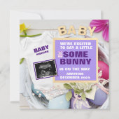 イースターデジタル妊娠写真発表 案内状 (正面)