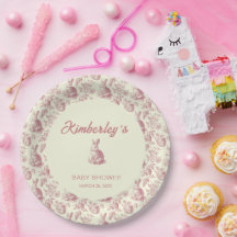 イースタートイルフローラガールベビーシャワー