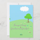 イースタートピアリーブルーバニー孫 シーズンカード (裏面)