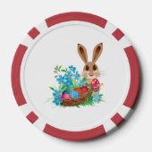 イースタートランプ-ヴィンテージブラック&ホワイト ポーカーチップ (裏面)