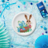 イースタートランプ 子供へ ペーパープレート (パーティー)