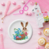 イースタートランプ 子供へ ペーパープレート (パーティー)