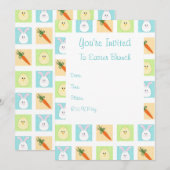 イースタートリオ招待状 招待状 (正面/裏面)