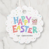 イースタートリートの甘いメッセージカード フェイバータグ (裏面)