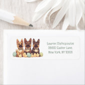 イースタードイツの羊飼い犬 ラベル (インサイチュ)