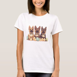 イースタードイツの羊飼い犬 Tシャツ
