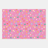 イースタードットカスタムの背景色 ラッピングペーパーシート (正面)