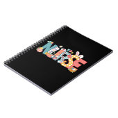 イースターナース聴診器バニーラビットエッグ ノートブック (左側)