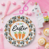 イースターニンジン ペーパープレート (パーティー)