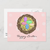 イースターネスト(卵) シーズンポストカード (正面/裏面)