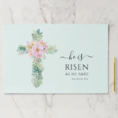 イースターハイライズフローラクロス涙ランチョンマット ペーパーパッド (インサイチュ)