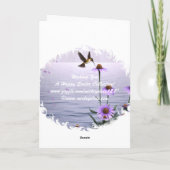 イースターハチドリによってはカードが開花します シーズンカード (裏面)