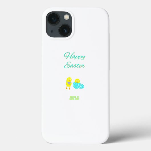 イースターハッチリングアップルiPhone 13ケース Case-Mate iPhoneケース (裏面)