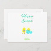 イースターハッチリングズハガキ ポストカード (正面/裏面)