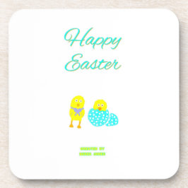 イースターハッチリングズ懸命プラスチックコースター コースター