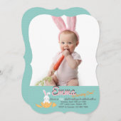 イースターハッチリング写真招待状 招待状 (正面/裏面)