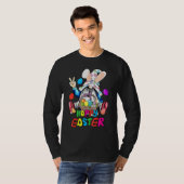 イースターハッピーイースターデイかわいいイースターT Tシャツ (正面フル)
