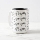 イースターハッピーイースター ツートーンマグカップ (正面左)