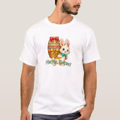 イースターハッピーカップルTシャツ Tシャツ (正面)