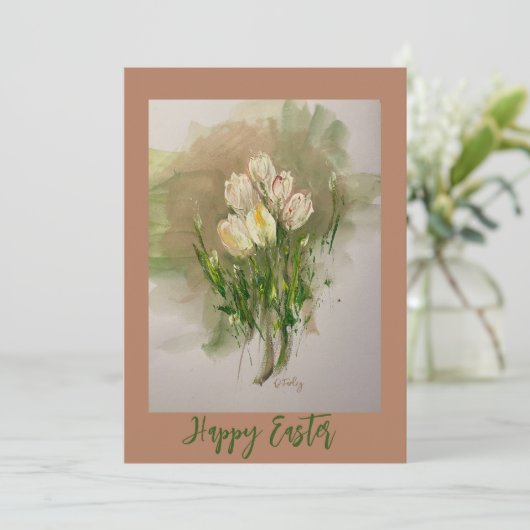 イースターハレルジャフラットカード サンキューカード (スタンド正面)