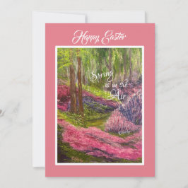 イースターハレルヤのノートカード サンキューカード