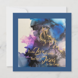 イースターハレルヤのノートカード サンキューカード