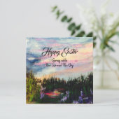 イースターハレルヤのノートカード サンキューカード (スタンド正面)