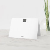 イースターハーレ & イースターエッグデザイン カード (裏面)