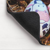 イースターバキスをするニー牛の卵 マウスパッド (コーナー)