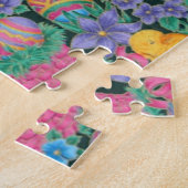 イースターバスケットと卵 ジグソーパズル (側面)