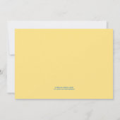 イースターバスケットの招待状 招待状 (裏面)